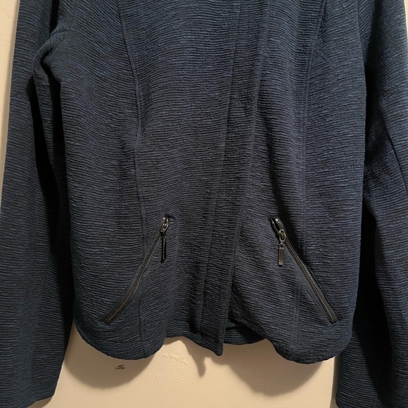 Torrid Teal Studio Double Knit Moto Jacket - Picture 6 of 13